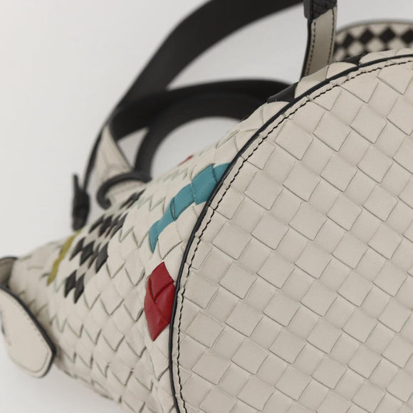 BOTTEGA VENETA INTRECCIATO Hand Bag Leather 2way Multicolor Auth 159306V