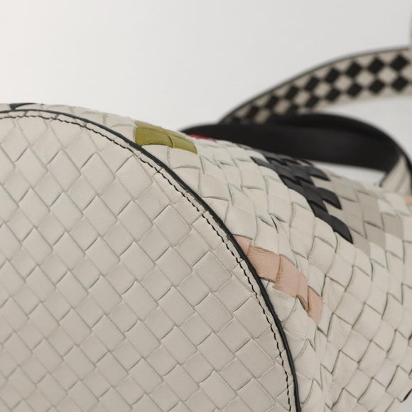 BOTTEGA VENETA INTRECCIATO Hand Bag Leather 2way Multicolor Auth 159306V