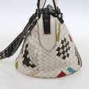 BOTTEGA VENETA INTRECCIATO Hand Bag Leather 2way Multicolor Auth 159306V-4