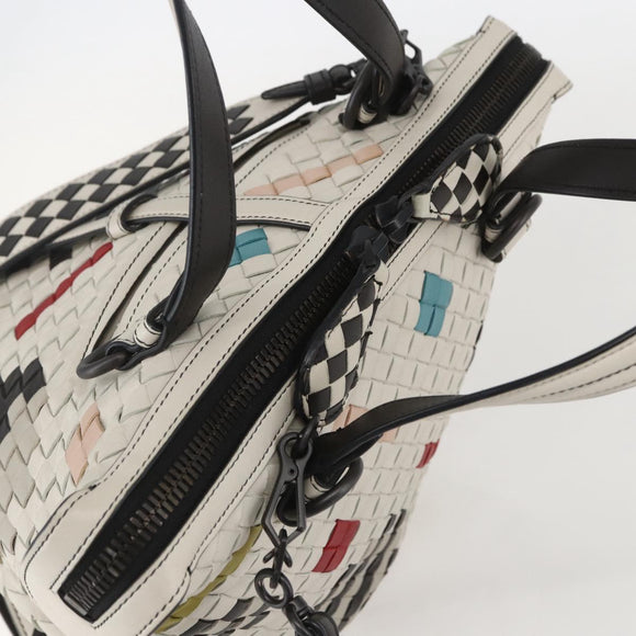 BOTTEGA VENETA INTRECCIATO Hand Bag Leather 2way Multicolor Auth 159306V