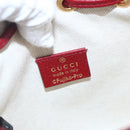 GUCCI Micro GG Supreme Doraemon Shoulder Bag PVC Beige 647801 Auth 159307SAM-15