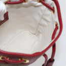 GUCCI Micro GG Supreme Doraemon Shoulder Bag PVC Beige 647801 Auth 159307SAM-17