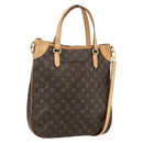 LOUIS VUITTON Monogram Odeon GM Shoulder Bag 2way M56388 LV Auth 159311V-1