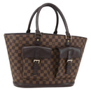 LOUIS VUITTON Damier Ebene Manosque GM Tote Bag N51120 LV Auth 159313-1