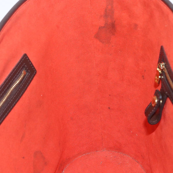 LOUIS VUITTON Damier Ebene Manosque GM Tote Bag N51120 LV Auth 159313