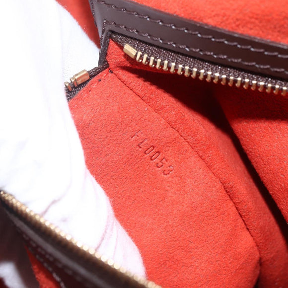 LOUIS VUITTON Damier Ebene Manosque GM Tote Bag N51120 LV Auth 159313