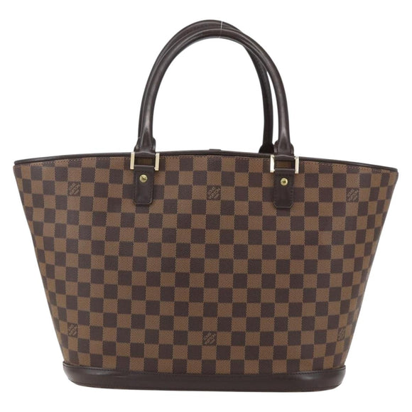 LOUIS VUITTON Damier Ebene Manosque GM Tote Bag N51120 LV Auth 159313