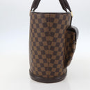 LOUIS VUITTON Damier Ebene Manosque GM Tote Bag N51120 LV Auth 159313-3