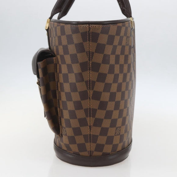 LOUIS VUITTON Damier Ebene Manosque GM Tote Bag N51120 LV Auth 159313