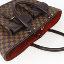 LOUIS VUITTON Damier Ebene Manosque GM Tote Bag N51120 LV Auth 159313-6