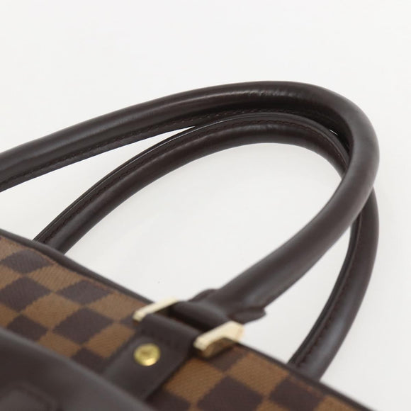 LOUIS VUITTON Damier Ebene Manosque GM Tote Bag N51120 LV Auth 159313