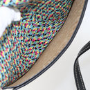 LOEWE Gate bag Small Shoulder Bag Leather Light Blue Gold Auth 159318SM-22