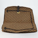 Christian Dior Trotter Canvas Kleiderschutzhülle Braun Gold Auth 159327-10