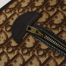 Christian Dior Trotter Canvas Kleiderschutzhülle Braun Gold Auth 159327-18
