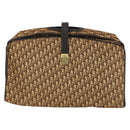 Christian Dior Trotter Canvas Kleiderschutzhülle Braun Gold Auth 159327-13