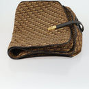 Christian Dior Trotter Canvas Kleiderschutzhülle Braun Gold Auth 159327-3