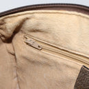GUCCI GG Supreme Web Sherry Line Boston Bag PVC Beige Gold 010 378 Auth 159328-20