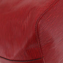 LOUIS VUITTON Epi Petit Noe Shoulder Bag Red M44107 LV Auth 159331-14