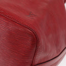 LOUIS VUITTON Epi Petit Noe Shoulder Bag Red M44107 LV Auth 159331-15