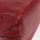 LOUIS VUITTON Epi Petit Noe Shoulder Bag Red M44107 LV Auth 159331-10