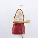 LOUIS VUITTON Epi Petit Noe Shoulder Bag Red M44107 LV Auth 159331-21