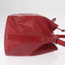 LOUIS VUITTON Epi Petit Noe Shoulder Bag Red M44107 LV Auth 159331-3