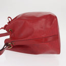 LOUIS VUITTON Epi Petit Noe Shoulder Bag Red M44107 LV Auth 159331-4
