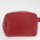 LOUIS VUITTON Epi Petit Noe Shoulder Bag Red M44107 LV Auth 159331-5