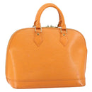 LOUIS VUITTON Epi Alma Hand Bag Orange Mandarin M5214H LV Auth 159333-1