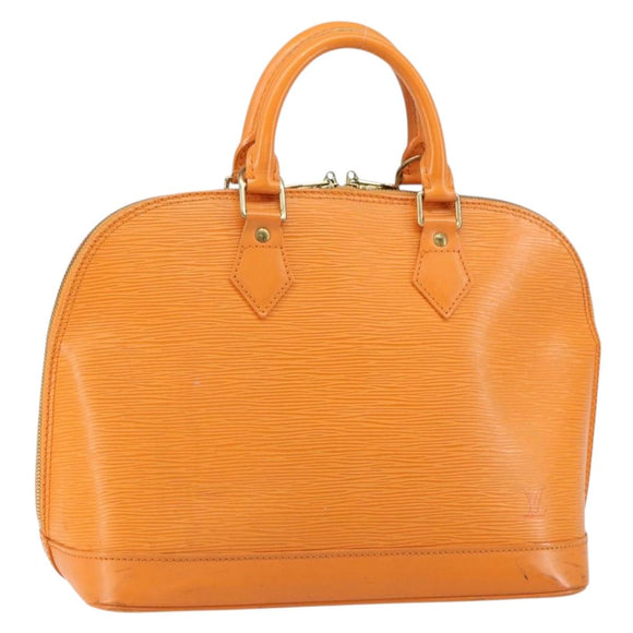 LOUIS VUITTON Epi Alma Hand Bag Orange Mandarin M5214H LV Auth 159333