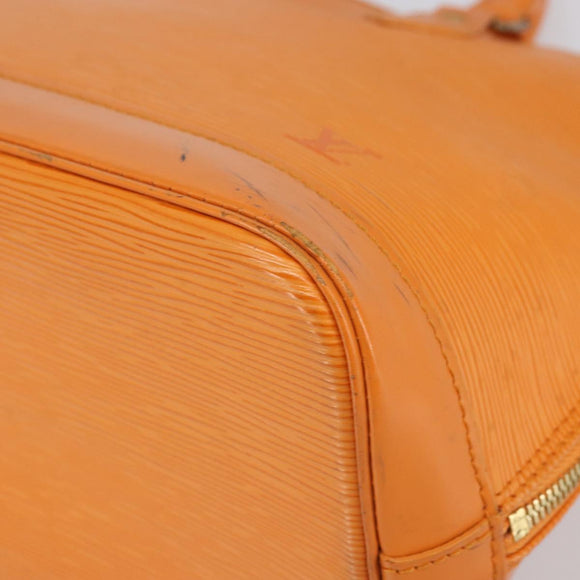 LOUIS VUITTON Epi Alma Hand Bag Orange Mandarin M5214H LV Auth 159333