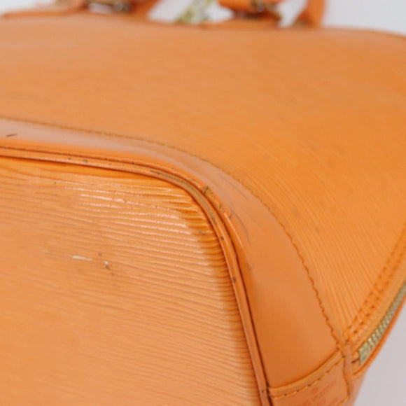 LOUIS VUITTON Epi Alma Hand Bag Orange Mandarin M5214H LV Auth 159333