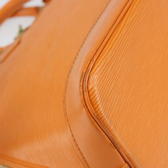 LOUIS VUITTON Epi Alma Hand Bag Orange Mandarin M5214H LV Auth 159333