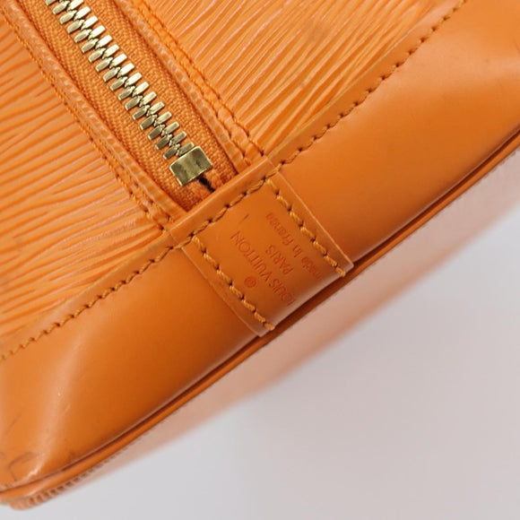 LOUIS VUITTON Epi Alma Hand Bag Orange Mandarin M5214H LV Auth 159333