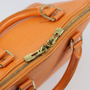 LOUIS VUITTON Epi Alma Hand Bag Orange Mandarin M5214H LV Auth 159333-16