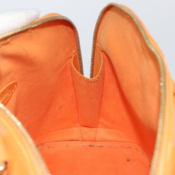 LOUIS VUITTON Epi Alma Hand Bag Orange Mandarin M5214H LV Auth 159333
