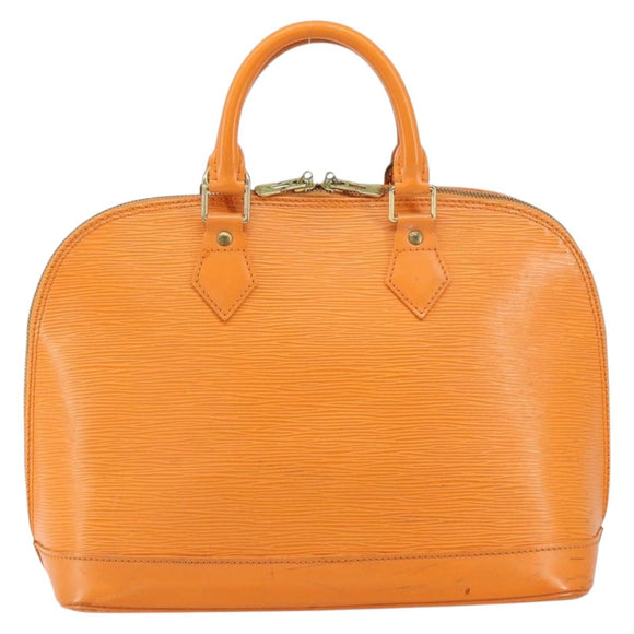LOUIS VUITTON Epi Alma Hand Bag Orange Mandarin M5214H LV Auth 159333