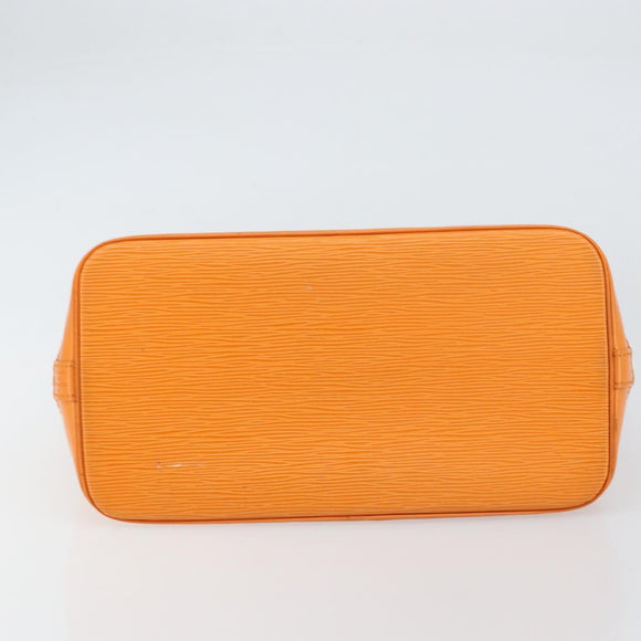 LOUIS VUITTON Epi Alma Hand Bag Orange Mandarin M5214H LV Auth 159333