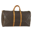 LOUIS VUITTON Monogram Keepall 60 Boston Bag M41422 LV Auth 159339-1