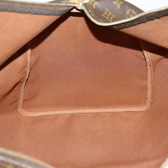 LOUIS VUITTON Monogram Keepall 60 Boston Bag M41422 LV Auth 159339