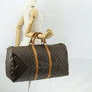 LOUIS VUITTON Monogram Keepall 60 Boston Bag M41422 LV Auth 159339-23