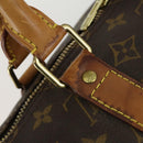 LOUIS VUITTON Monogram Keepall 55 Boston Bag M41424 LV Auth 159340-10