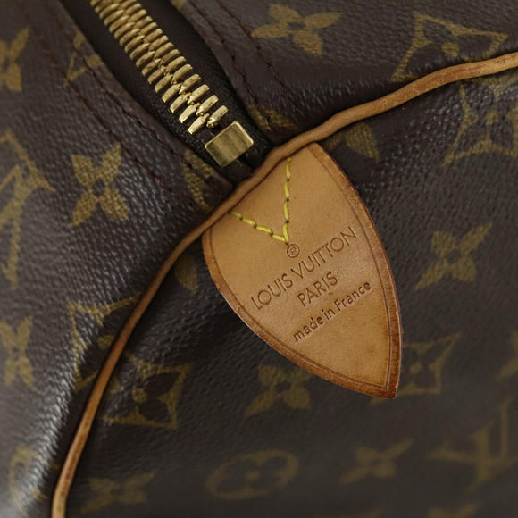 LOUIS VUITTON Monogram Keepall 55 Boston Bag M41424 LV Auth 159340