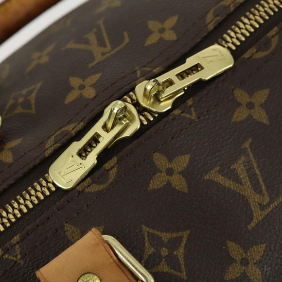 LOUIS VUITTON Monogram Keepall 55 Boston Bag M41424 LV Auth 159340