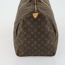 LOUIS VUITTON Monogram Keepall 55 Boston Bag M41424 LV Auth 159340-4