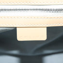 CELINE Macadam Canvas Hand Bag Light Blue Silver Auth 159343V-22