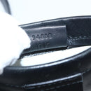 GUCCI Hand Bag Suede White Gold Auth 159346-12