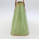 LOUIS VUITTON Monogram Vernis Houston Hand Bag Baby Blue M91005 LV Auth 159352-3