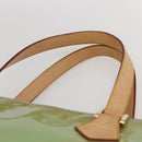 LOUIS VUITTON Monogram Vernis Houston Hand Bag Baby Blue M91005 LV Auth 159352-8