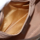 GUCCI GG Supreme Web Sherry Line Bag PVC Beige Gold 89 02 077 Auth 159354-20